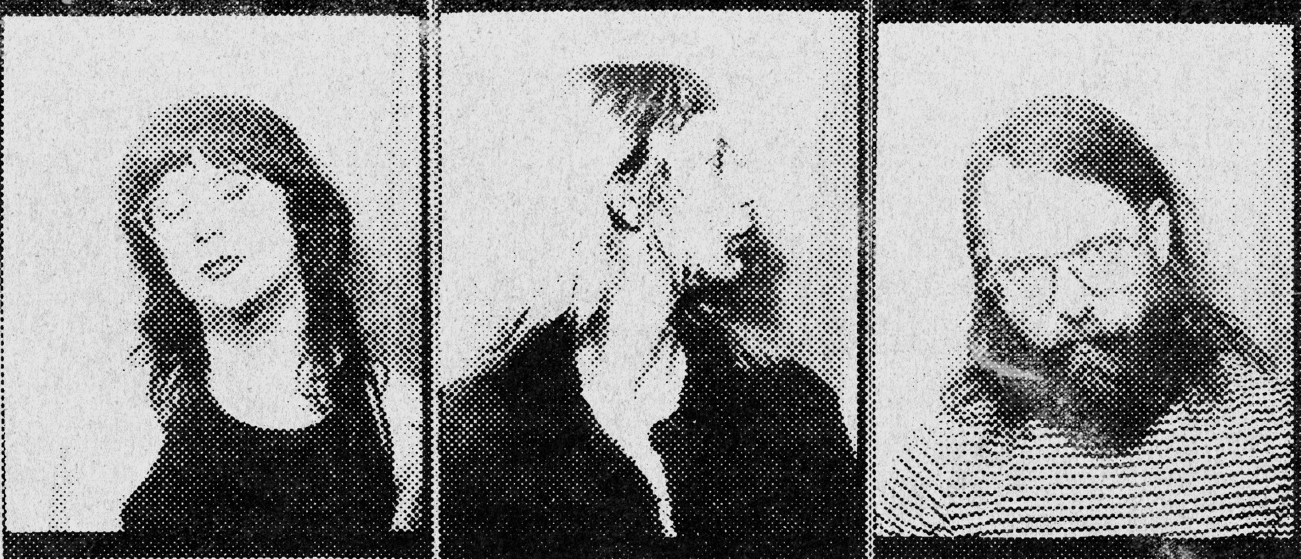 Portraits of each band member taken from vintage photostrips.
